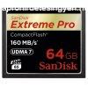 Sandisk 64GB CompactFlash Extreme Pro