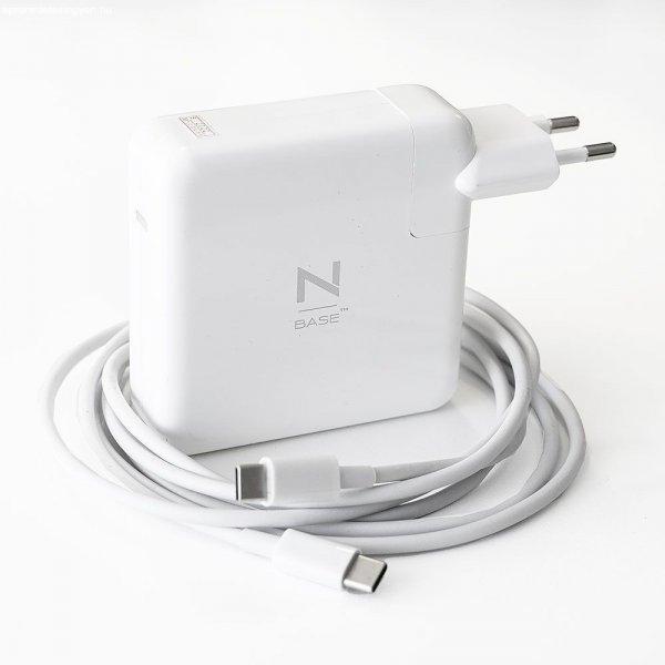 nBase NBA-AP87-87W Apple USB-C notebook töltő White