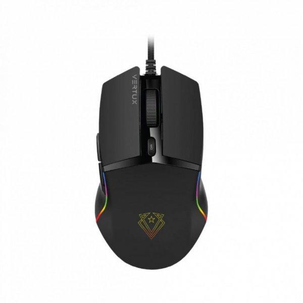 VERTUX Argon RGB Gaming Mouse Black