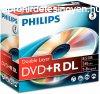 Philips DVD+R 8,5 Gb 8x ktrteg hengeres 10db/cs