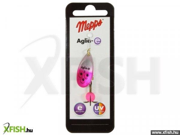 Mepps Aglia-E Papírkártyás Körforgó Villantó | Méret: 3, Szín: Pink,
Tömeg: 6,5 G