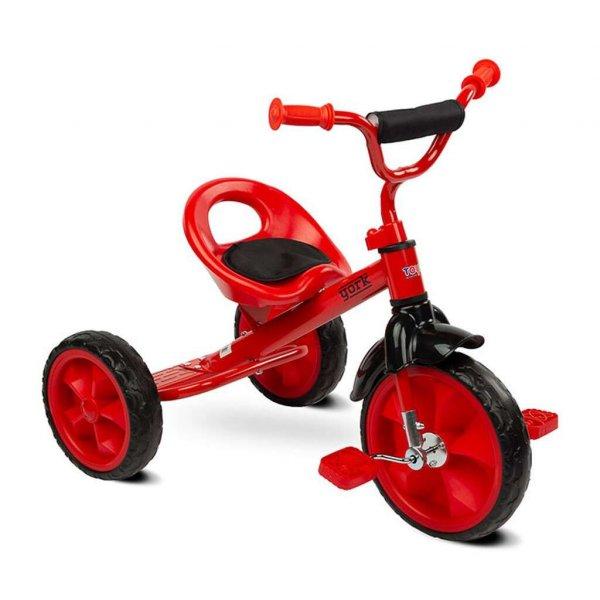 Toyz York Tricikli #Piros+ Ajándék 85db puzzle