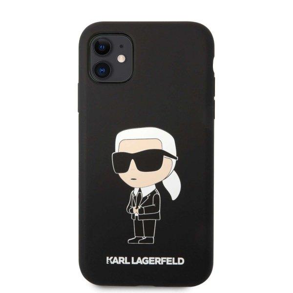 Karl Lagerfeld Folyékony szilikon Ikonik NFT hátlap iPhone 11 készülékhez
Fekete