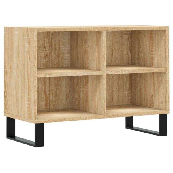 Sonoma-tölgyszínű szerelt fa tv-szekrény 69,5x30x50 cm
