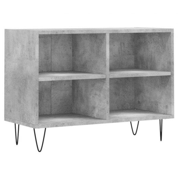 vidaXL betonszürke szerelt fa TV-szekrény 69,5x30x50 cm