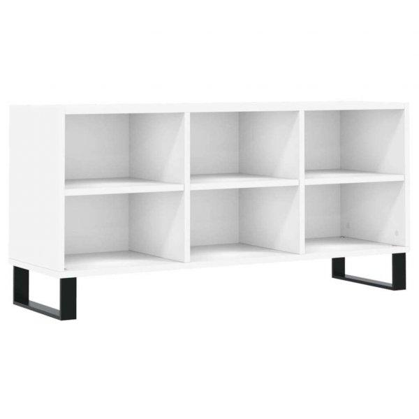 vidaXL fehér szerelt fa TV-szekrény 103,5x30x50 cm