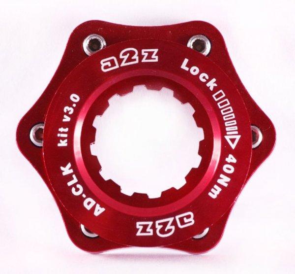 a2Z AD-CLK centerlock adapter [piros]