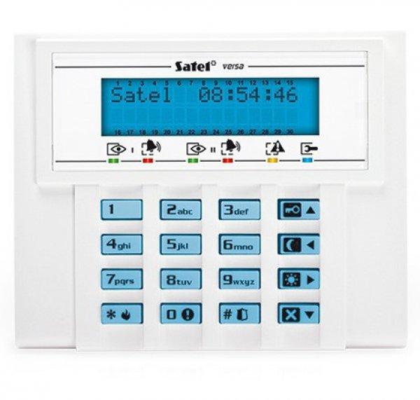 Satel VERSA-LCD-BL LCD kezelő VERSA központokhoz, kék háttérfény és
kijelző