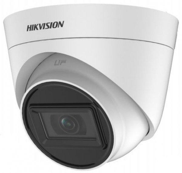 Hikvision DS-2CE78H0T-IT3FS (2.8mm) 5 MP THD fix EXIR turret kamera, OSD
menüvel, TVI/AHD/CVI/CVBS kimenet, mikrofon, koax audio