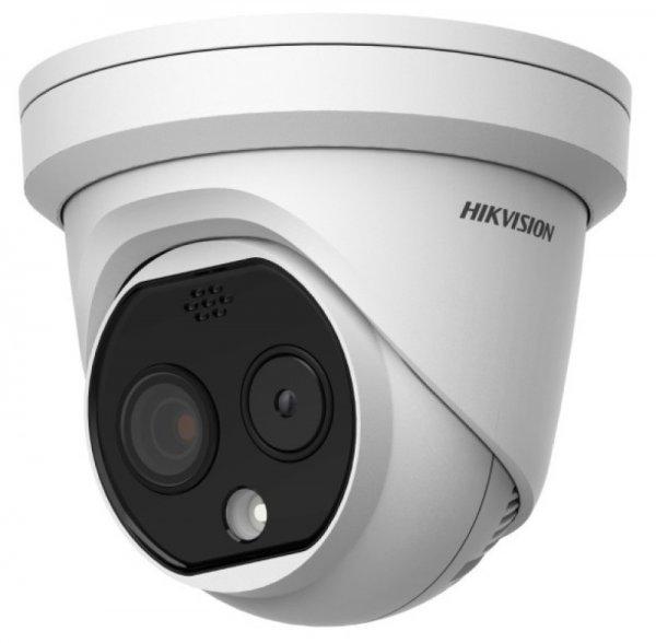 Hikvision DS-2TD1217-2/QA HeatPro IP hő- (160x120) 90°x66° és láthatófény
(4 MP) kamera,-20°C-150°C, villogófény-/hangriasztás