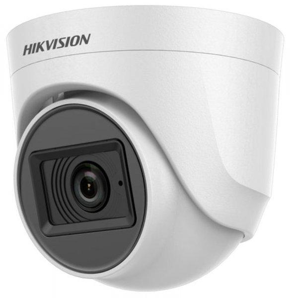 Hikvision DS-2CE76H0T-ITPFS (2.8mm) 5 MP THD fix EXIR turret kamera,
TVI/AHD/CVI/CVBS kimenet, mikrofon, koax audio