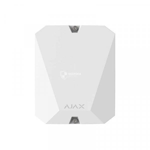 Ajax HUB-HYBRID-4G-WHITE Hub Hybrid riasztóközpont, vezetékes és vezeték
nélküli kommunikáció, 4G, 3G, 2G és Ethernet, fehér