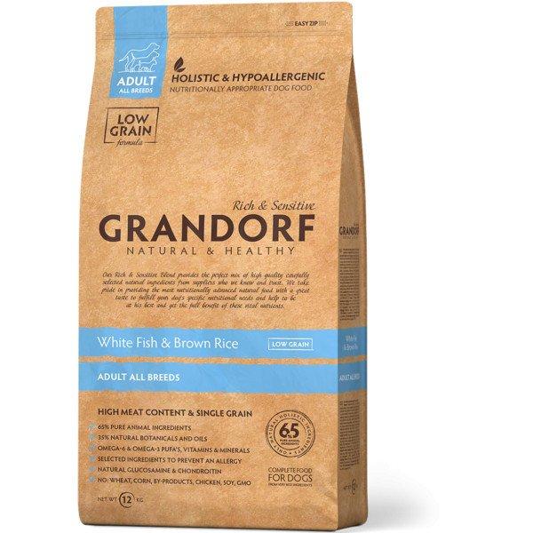 Grandorf Adult White Fish & Brown Rice MEDIUM AND MAXI 10 kg