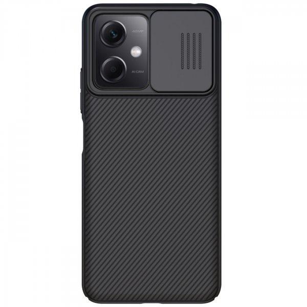 Nillkin CamShield Case Xiaomi Redmi Note 12 5G / Poco X5 5G kameravédővel
fekete tok