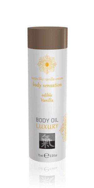  Luxury body oil edible - Vanilla 75ml 