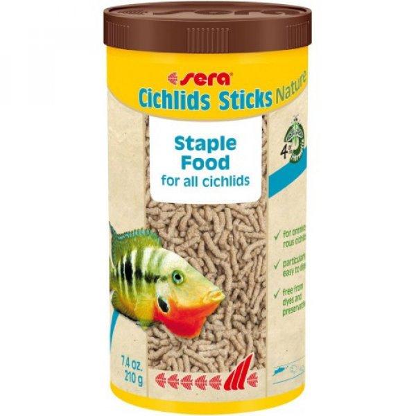 Sera Cichlids Sticks Nature 1000ml sügértáp (000210)