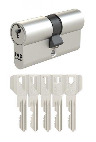 Cilinderbetet FAB 3.00***/DNs 40 + +40, 5 kulcs, architektúra