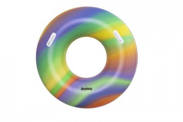 Bestway® 36352 Rainbow Swim Felfújható úszógumi, fogókával, gyerek
méret, 119 cm