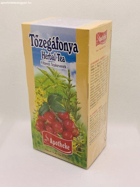 Apotheke - Tőzegáfonya Tea, 20 filter