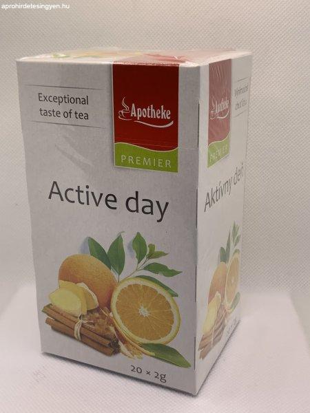 Apotheke - Aktív Nap - Fűszeres Mate Tea, 20 filter - Premier Selection