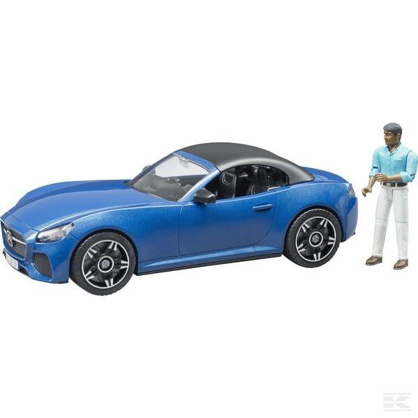 Bruder U03481 Roadster, pilótával