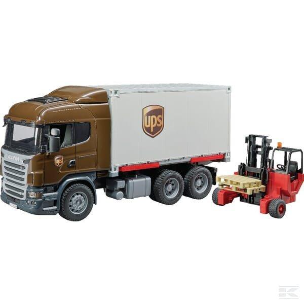 Bruder U03581 Scania UPS + targonca