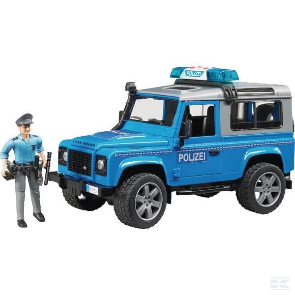 Bruder U02597 Land Rover Defender rendőr