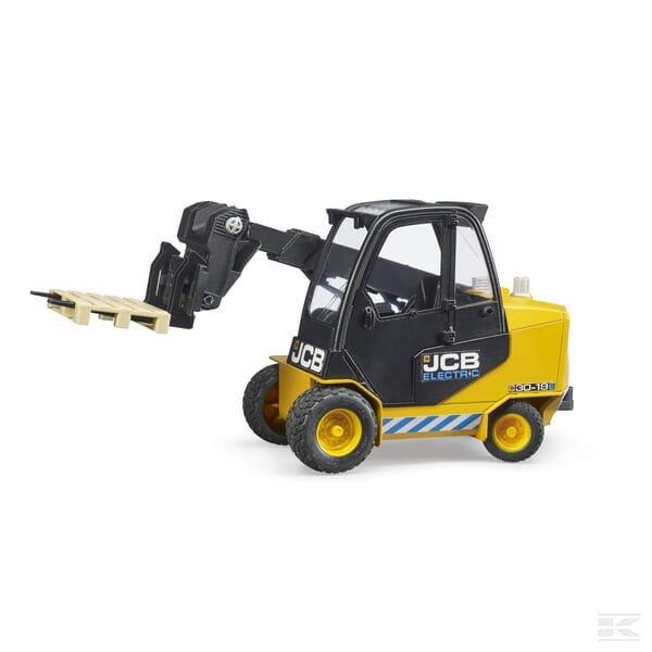 Bruder U02512 JCB Teletruk raklappal