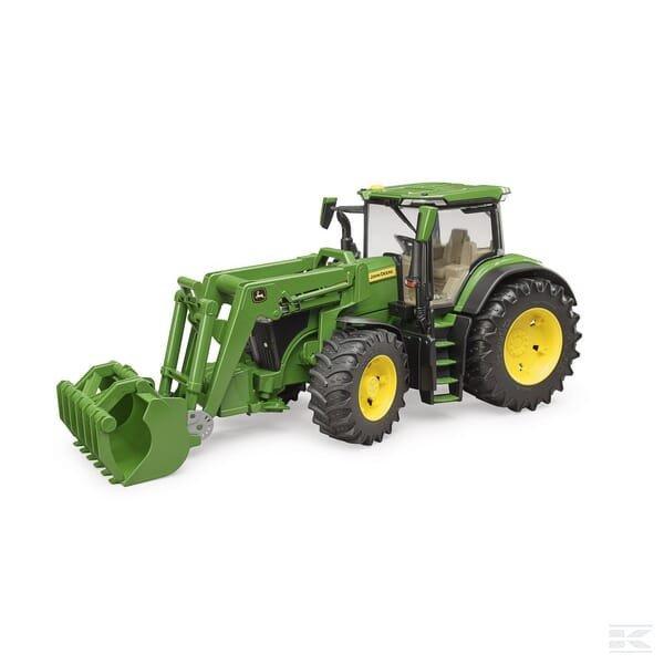 Bruder U03151 John Deere 7R homlokrakodóval