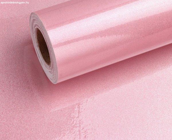 6003 csillám rózsaszín öntapadós tapéta 60cm x 10m