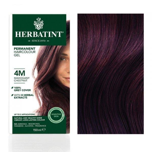 Herbatint 4m mahagóni gesztenye hajfesték 150 ml