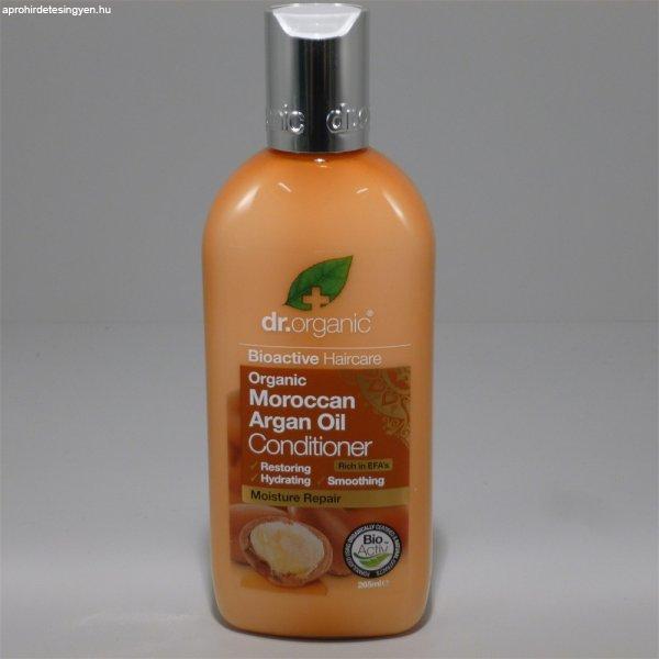 Dr.organic bio argán olaj hajkondícionáló 265 ml