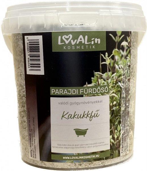 Lovalin parajdi fürdősó valódi gyógynövénnyel kakukkfűvel 1000 g