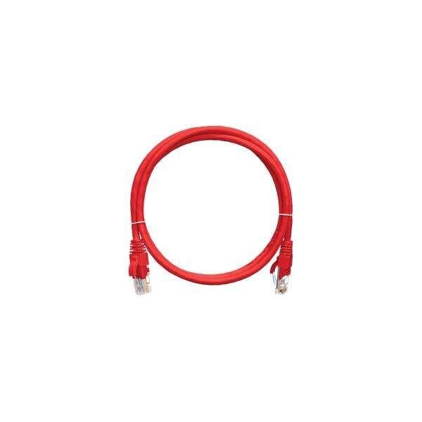 Nikomax patch kábel UTP, CAT5e, LSZH, 20m, piros (NMC-PC4UD55B-200-C-RD)