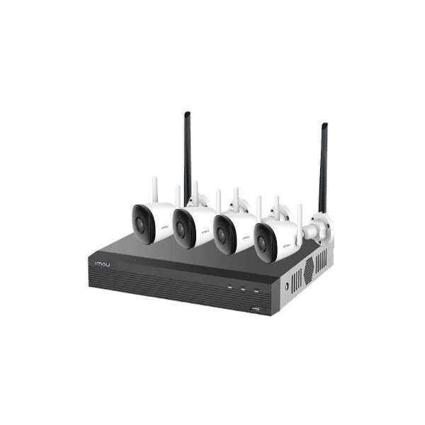 Imou IP wifi csőkamera szett - NVR1104/F22 kit (4x 2MP-2,8mm, H265, mikr.,
IR30m; 1x NVR 4csat, 1TB HDD)