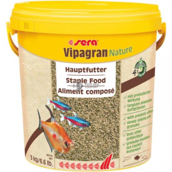 Sera Vipagran Nature 10liter 3kg granulált díszhaltáp (000204)