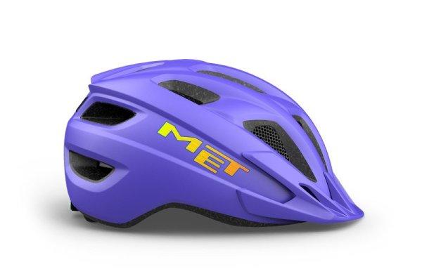MET Crackerjack New gyermek kerékpáros sisak [lila, 52-57 cm (Uni)]