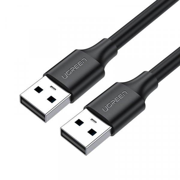 UGREEN US102 USB 2.0 AA kábel 0,25 m (fekete)