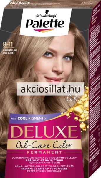 Schwarzkopf Palette Deluxe hajfesték 8-11 Hűvös természetes szőke