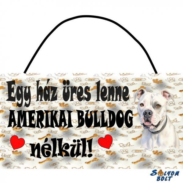 Kutyás falikép, Amerikai Bulldog