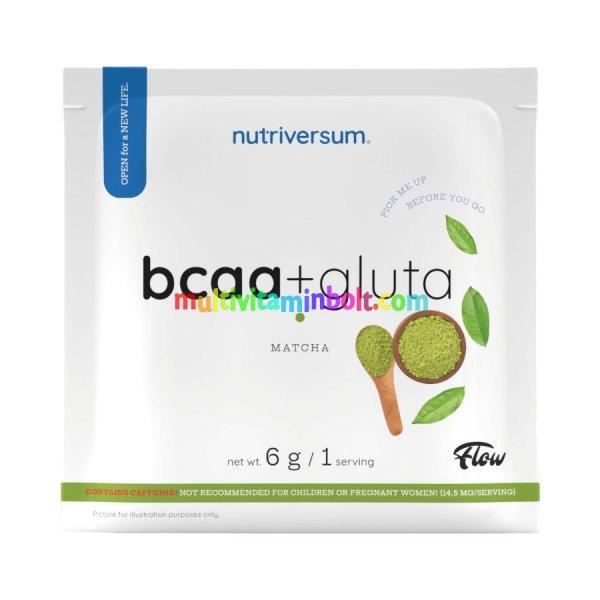 BCAA + GLUTA - 6 g - matcha - Nutriversum