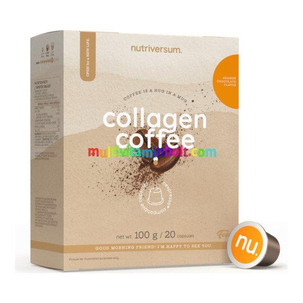 Collagen Coffee - narancsos csokoládé - 20 kapszula - Nutriversum