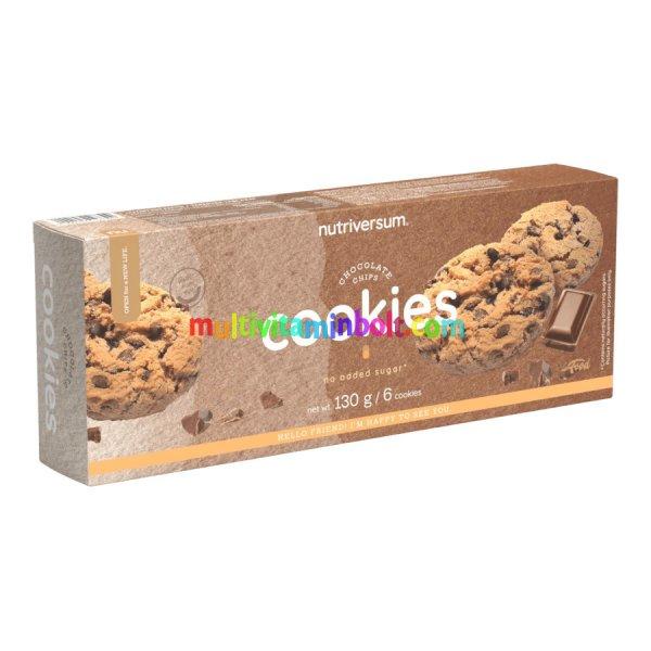 Cookies csoki darabokkal - 130 g - Nutriversum