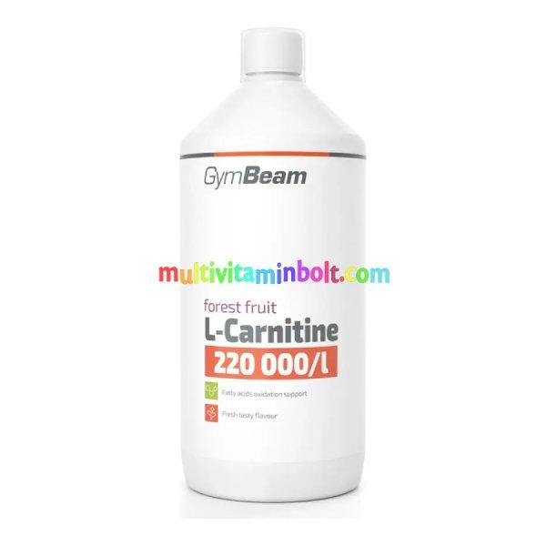 Folyékony L-karnitin - 1000 ml - erdei gyümölcs - GymBeam