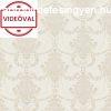 Versailles drapp-bzs klasszikus barokk mints selyem tapta