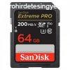 Sandisk 64GB SDXC Class 10 U3 V30 Extreme Pro