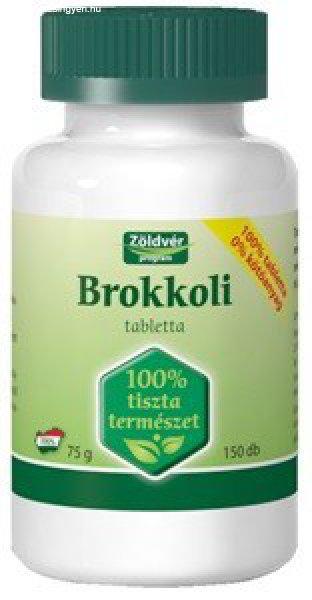 Zöldvér brokkoli 100% tabletta 150db