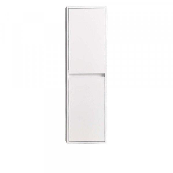 HongKong White 30 cm széles függesztett fali magas szekrény