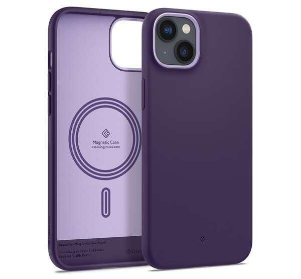 Caseology Nano Pop Apple iPhone 14 Plus lila MagSafe tok