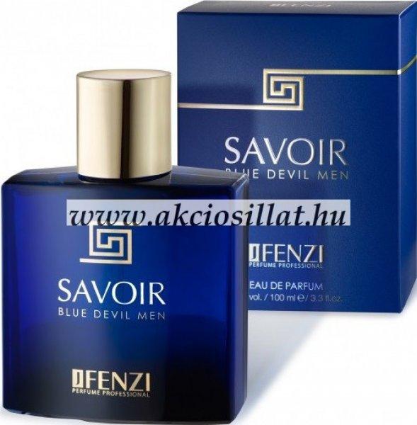 J.Fenzi Savoir Blue Devil Men EDP 100ml / Versace Dylan Blue Pour Homme parfüm
utánzat férfi